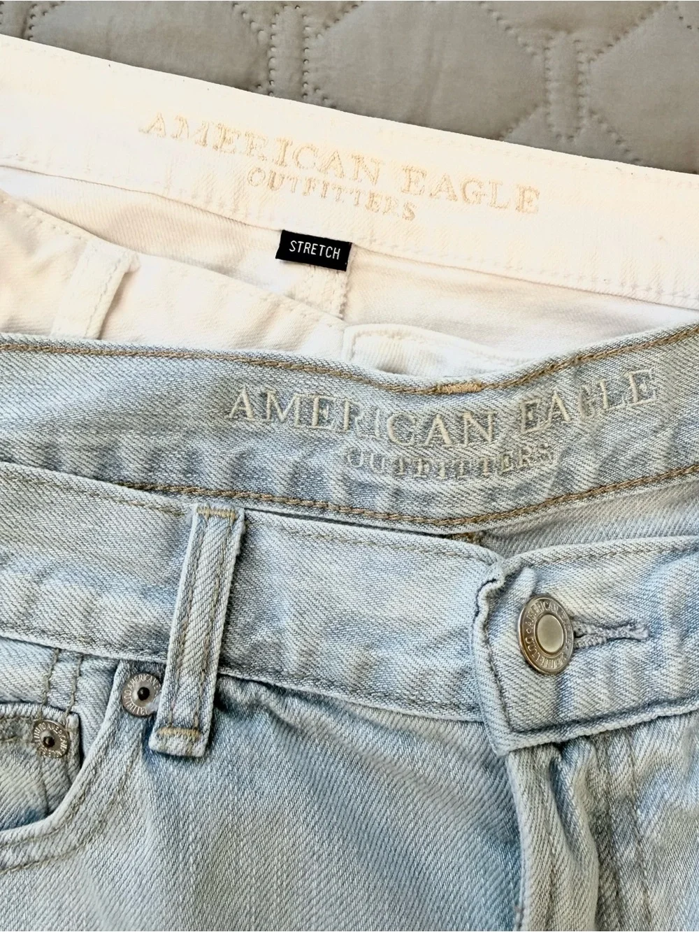 Lot of 2- American Eagle shorts - sz 12 - Picture 2 of 3